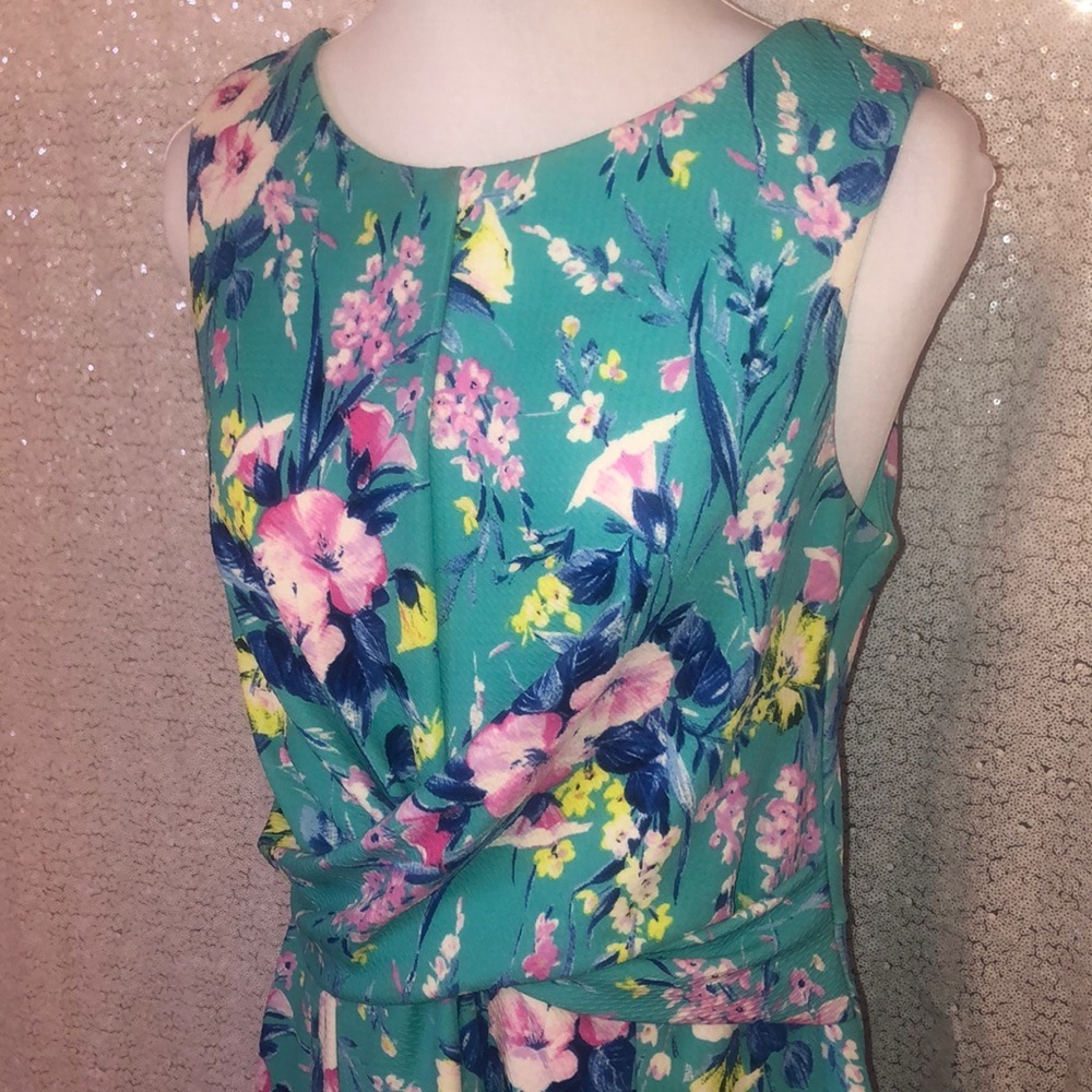 Bright Floral Summer Dress - Picture 2 of 5